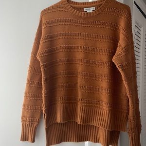 Cupcakes and Cashmere mustard yellow Size small sweater